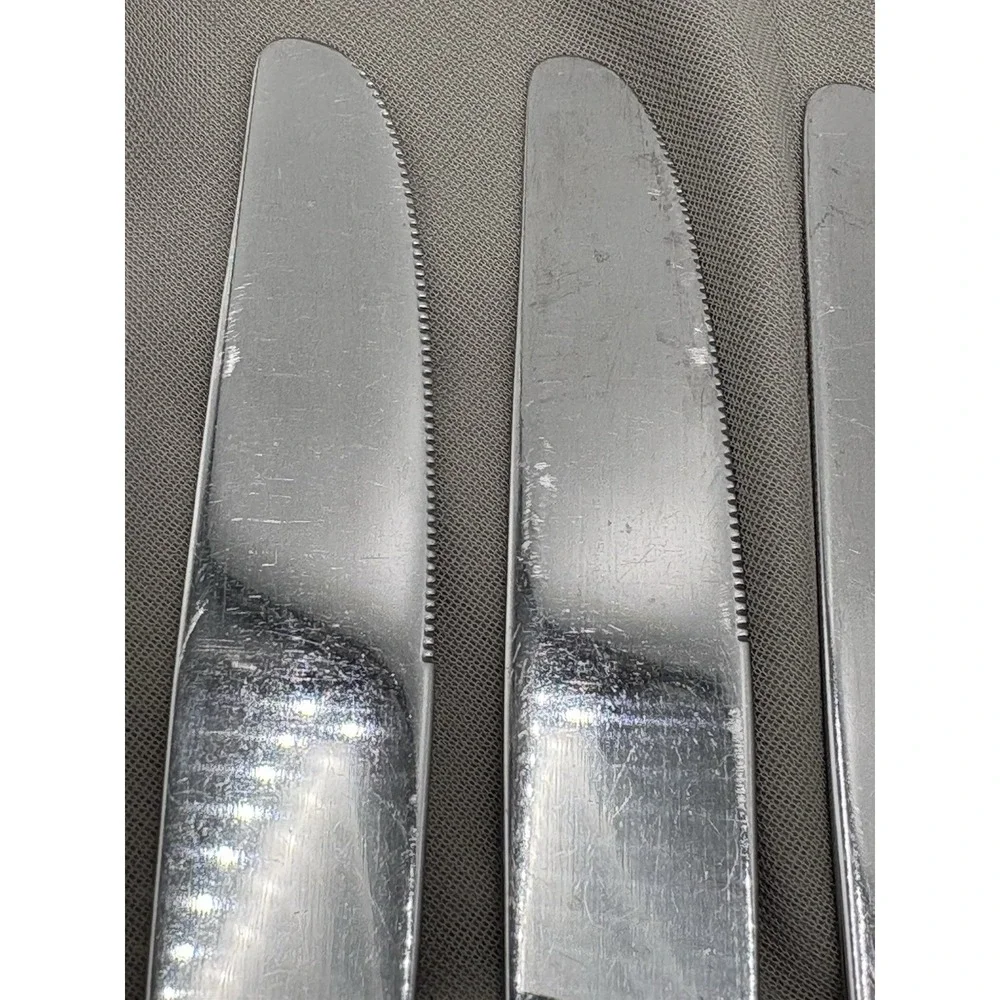 Set of 5 FOUR Oneida RISOTTO Dinner Knives 9 1/4